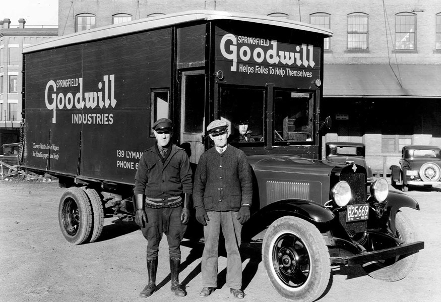 Goodwill workers