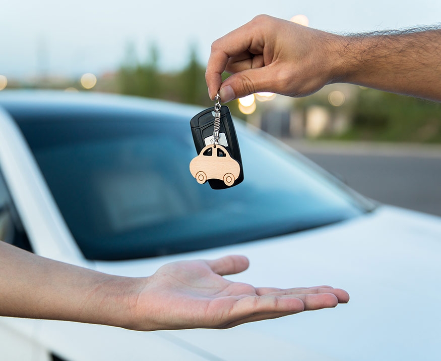 car and keys